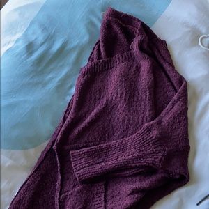 Burgandy Cardigan